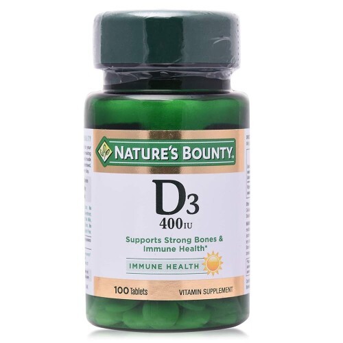 NATURES BOUNTY D3 500IU 400S CAP
