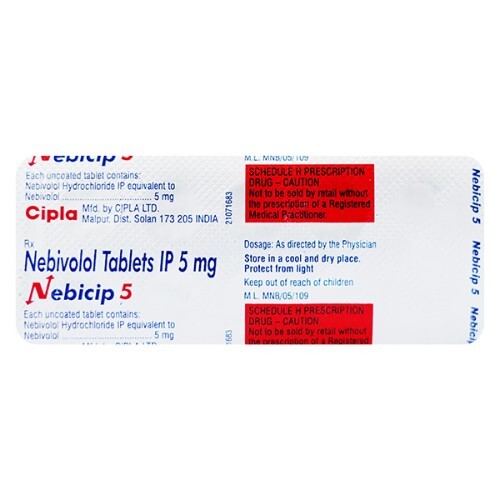 NEBICIP 5MG TABLET