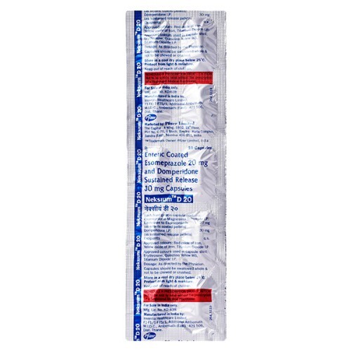 NEKSIUM D 20MG SR  CAPSULE