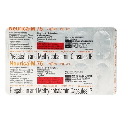 NEURICA M 75MG CAPSULE