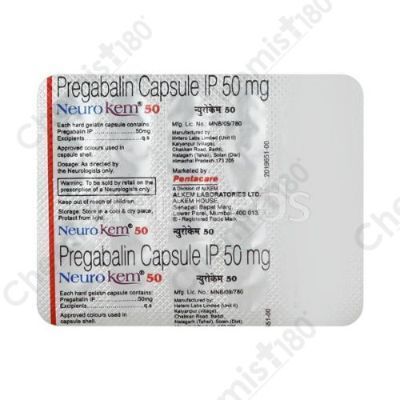 NEUROKEM 50MG CAPSULE