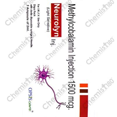 NEUROLYN 1000MCG INJECTION 2ML