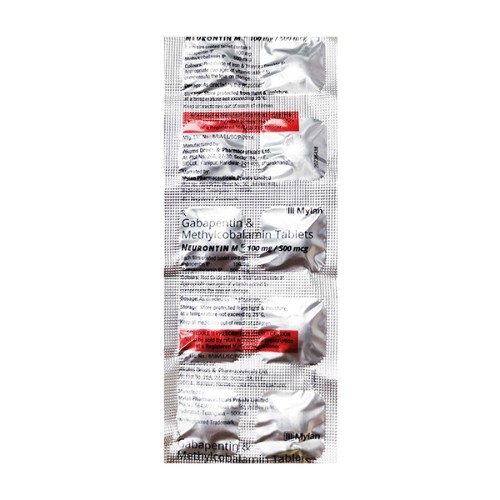 NEURONTIN M 100 MG / 500 MCG TABLET