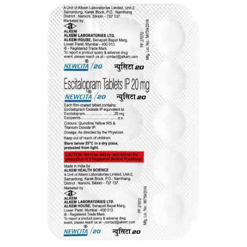 NEWCITA 20MG TABLET