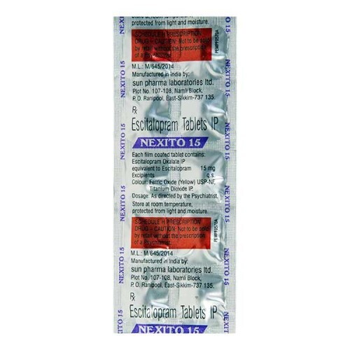 NEXITO 15MG TABLET