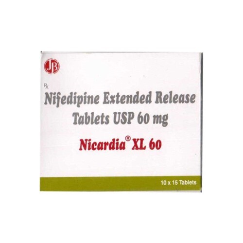 NICARDIA XL 60MG TABLET