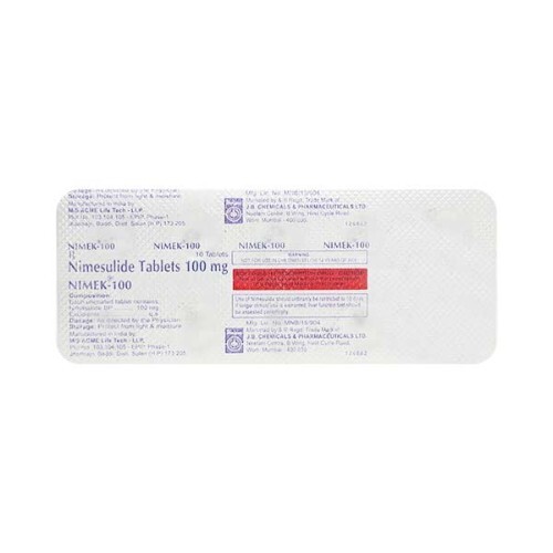NIMEK 100MG TAB