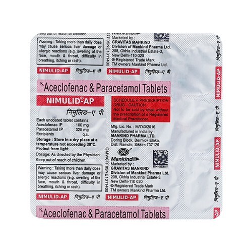 NIMULID AP TABLET