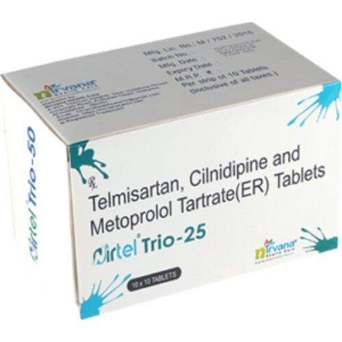NIRTEL TRIO 25MG TABLET