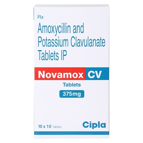 NOVAMOX CV 375MG TAB
