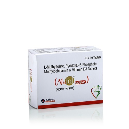 NUFOL ACTIVE 1500MCG TAB