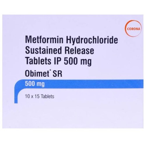 OBIMET SR 500MG TABLET