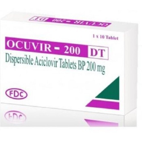 OCUVIR 200MG DT TAB