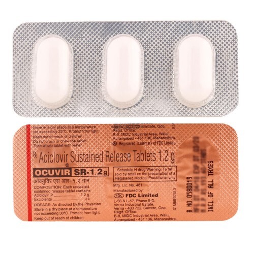 OCUVIR SR 1200MG TABLET