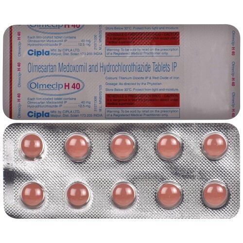 OLMECIP H 40MG TAB
