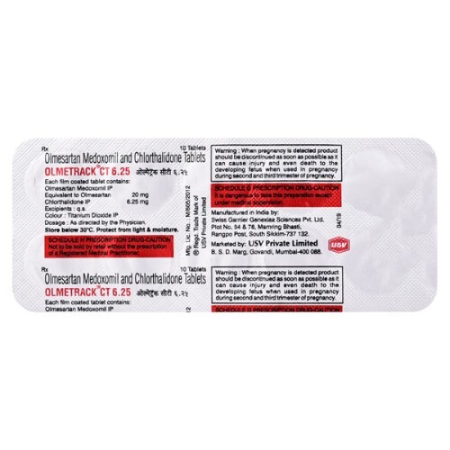 OLMETRACK CT 20/6.25MG TAB