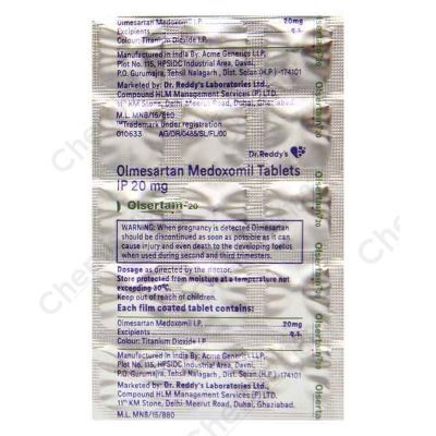 OLSERTAIN 20MG 30S TAB