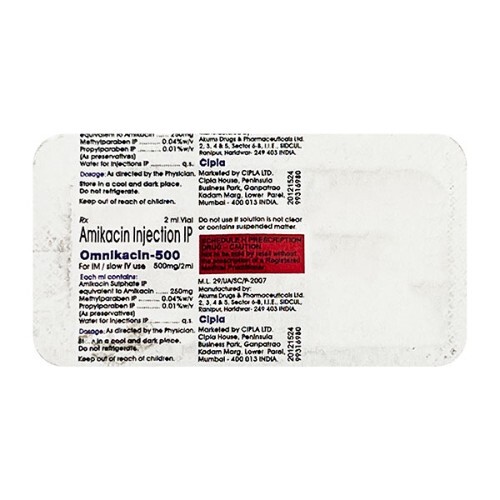 OMNIKACIN 500MG 2ML INJ