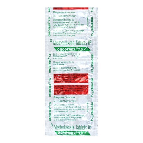 ONCOTREX 7.5MG TABLET