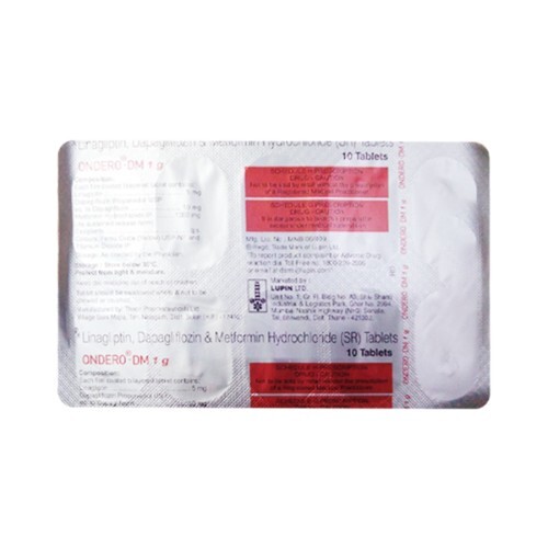 ONDERO DM 1000MG TABLET