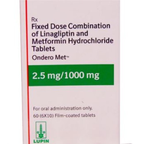 ONDERO MET 2.5MG/1000MG TABLET