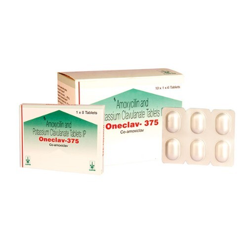 ONECLAV 375MG TAB
