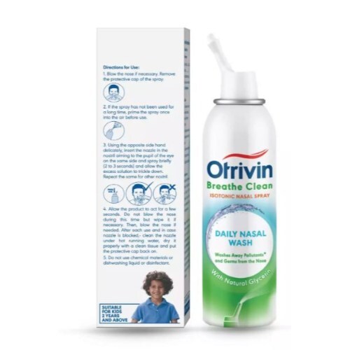 OTRIVIN BREATHE CLEAN DAILY NASAL WASH 1