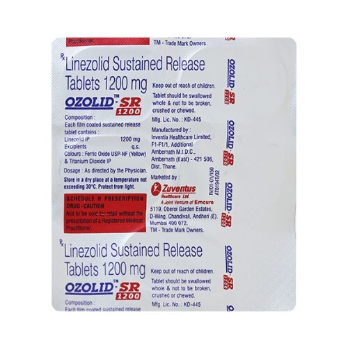 OZOLID SR 1200MG TAB