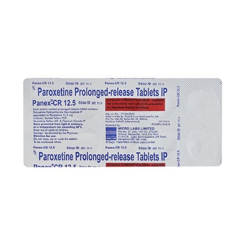 PANEX CR 12.5MG TAB