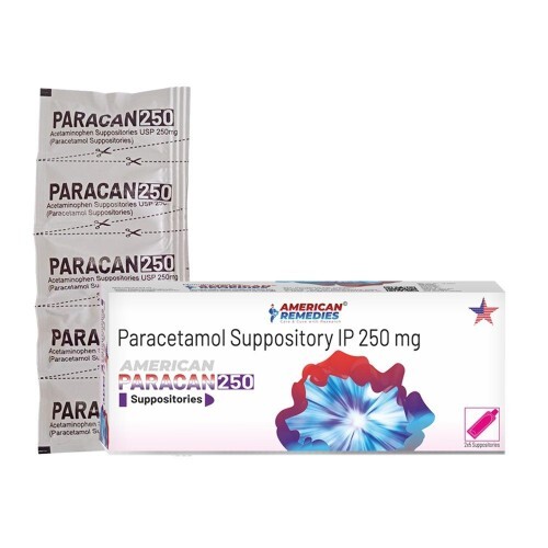 PARACAN 250 SUPPOSITORIES