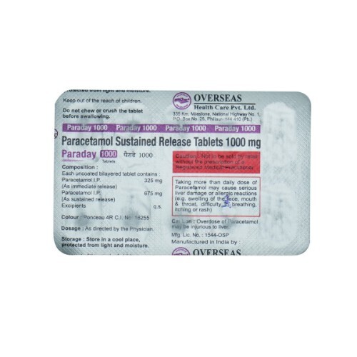 PARADAY 1000MG TABLET