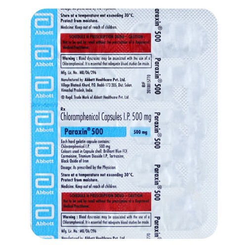 PARAXIN 500MG CAP