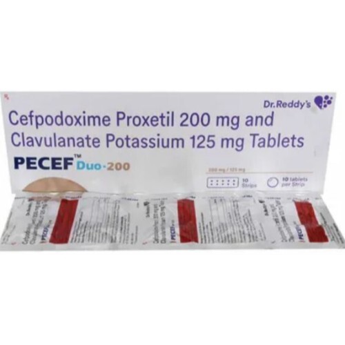 PECEF DUO 200 MG TABLET