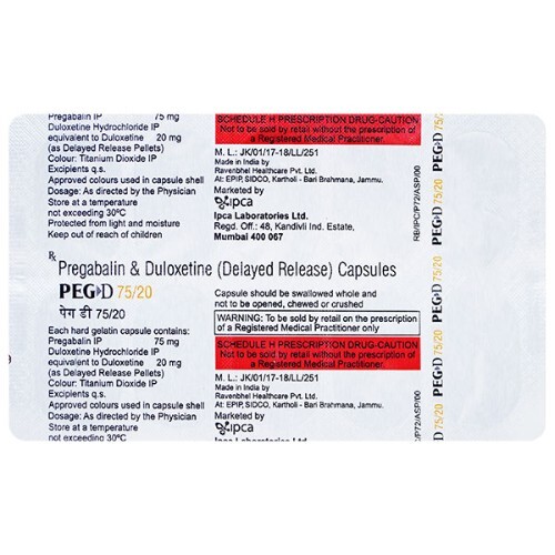 PEG D 75MG/20MG CAPSULE