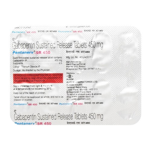 PENTANERV SR 450MG TABLET