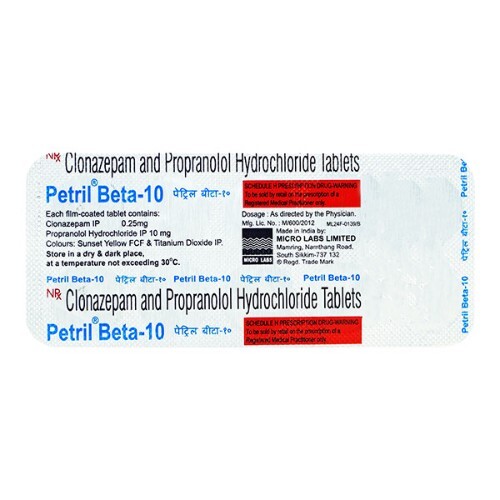 PETRIL BETA 10MG TABLET