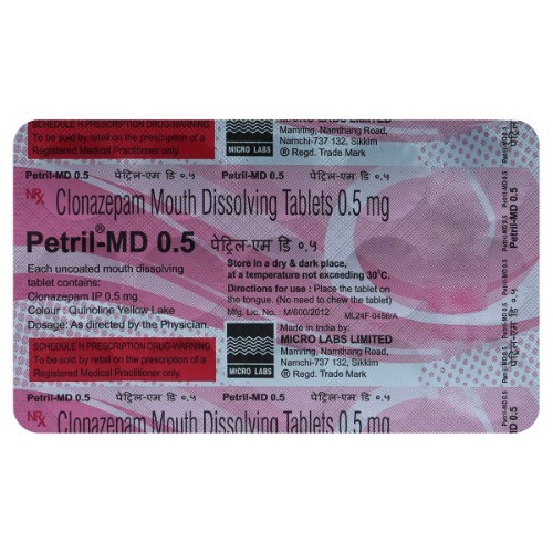 PETRIL MD 0.5MG TABLET