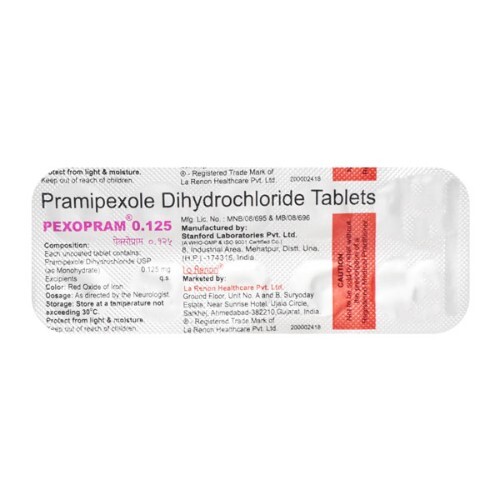 PEXOPRAM 0.125MG TAB