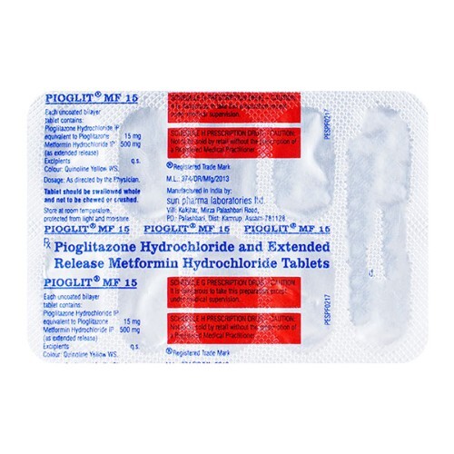 PIOGLIT MF 15MG TABLET