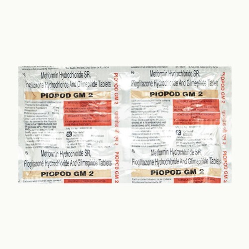 PIOPOD GM 2MG TAB