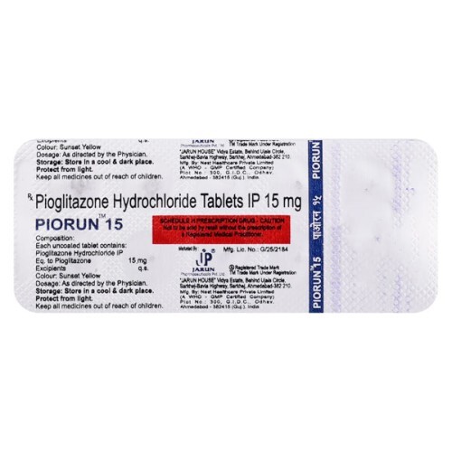 PIORUN 15MG TABLET