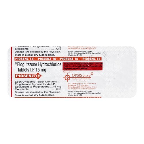 PIOSENZ 15MG TABLET