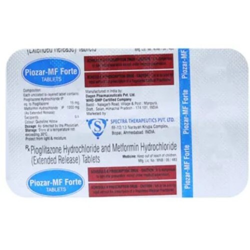 PIOZAR MF FORTE TABLET