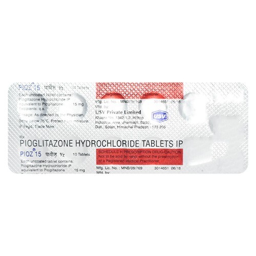 PIOZ 15MG TABLET