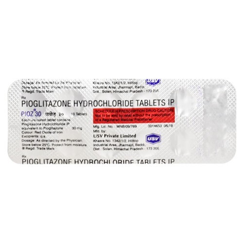 PIOZ 30MG TABLET