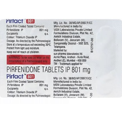 PIRFACT 801MG TAB