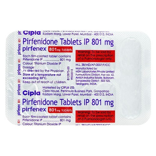 PIRFENEX 801MG TABLET