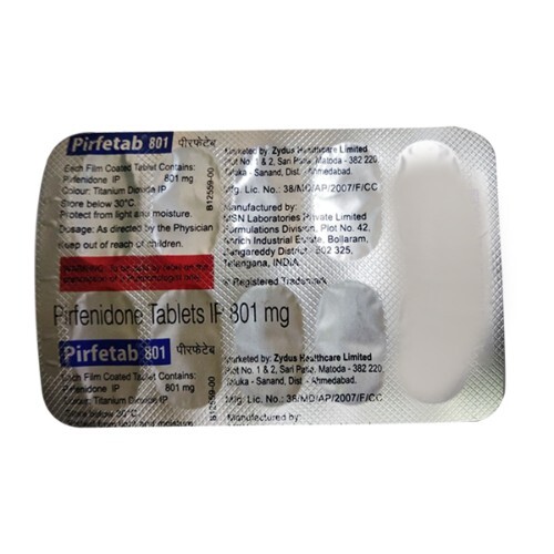 PIRFETAB 801MG TABLET