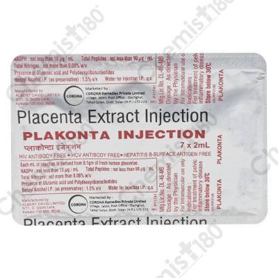 PLAKONTA 0.1GM INJECTION