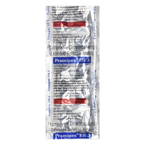 PRAMIPEX ER 3MG TABLET